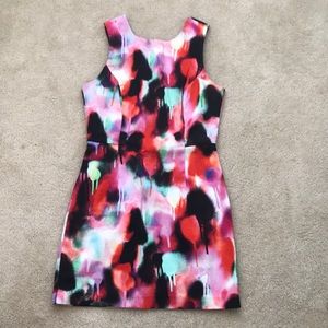French Connection Miami Graffiti Mini Dress